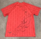 Nike Rafael Nadal 2011 Australian Open Red Fuego Tennis Shirt Size L