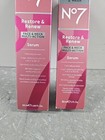 2 No7 Restore   Renew Multi Action Face And Neck Serum 1 69 Oz  1oz