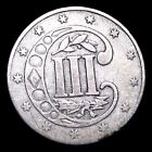 1856 Silver Three Cent Piece 3cp  ---- Nice Details  Coin ----  178z