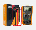 Lcd Digital Multimeter Ac Dc Voltmeter Ammeter Ohmmeter Volt Tester Leads Meter