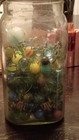Glass Toy Marbles Assorted Colors Lot In Jar  Mixed Style  Machine Made