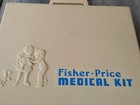 Fisher-price 1977 Vtg Toy Doctor Nurse Medical Kit 936 Complete Vg  Condition 
