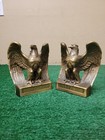 Pm Craftsman 1776 American Bald Eagle Vintage Brass Bookends  bfeb-10-026 