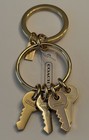 Coach Key Cluster Multi Key Charm Keychain Fob Nwt