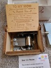 You Are My Sunshine Mini Wooden Engraved Music Box For Mom From Daughter Gift