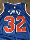 Karl Anthony Towns New York Knicks Autograph Signed Jersey  Psa Coa