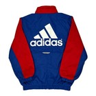 Age 5-6 Adidas Windbreaker - Small Blue Polyester