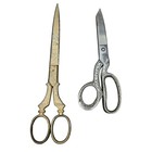 Antique Vintage Set Ornate Handle Sewing Scissors Shears