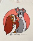 Vintage Lady And The Tramp T-shirt 80s Rare Large