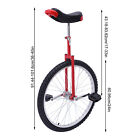 24 In Wheel Unicycle Skid-proof Tire Adjustable Height Exercise Cycling Bicycle