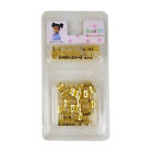84 Pcs Hair Dreadlocks Bead Cuff Clip Decoration Filigree Tube 8 Mm