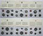 Lot Of 6 Canada Mint Sets 1968  1969  1970  1971  1972  1973  Canadian Rcm Coins