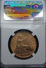 1897 Great Britain Penny Ngc Ms 64 Rd