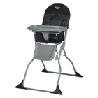 Simple Fold High Chair Portable Adjustable Tray Easy Clean Compact Design New