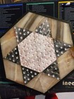 Vintage Quartz Marble Onyx Chinese Checkers Board Natural Stone
