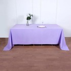 Purple Polyester 90x132  Rectangle Tablecloths Wedding Party Supplies Linens