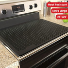 1pc Extra Large Silicone Stove Cover     28 x20  Heat-resistant Cooktop Mat - New