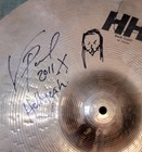 Pantera Hell Yeah Vinnie Paul Hand-signed   Drawing Used Live Sabian Cymbal 2011
