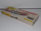 Guillow s No  405 Curtiss P-40 Warhawk Balsa Wood Airplane Model Kit Open Box