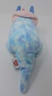 Ty Pluffies Tromps Dinosaur Plush Tylux Plush Soft Toy Mwmt Blue 9  2005