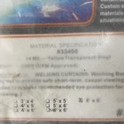 Steiner 6x8 Welding Curtain 8 Ft  W 6 Ft Yellow orange Transparent S22