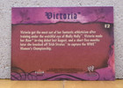 Cool Old Vintage Nice Looking Wwe Aggression Wrestling Card Sexy   Hot Victoria