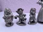 Hudson Pewter Vintage Snow White   Seven Dwarfs Disney Figurines