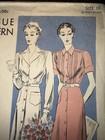 Original Vogue Nurse Dress Sewing Pattern  8106 size18