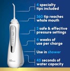 Waterpik Cordless Advanced 2 0 Water Flosser For Teeth  Gums  Braces Dental Care