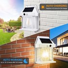 Led Solar Wall Light Outdoor Garden Dusk To Dawn Pir Motion Sensor Security Lamp