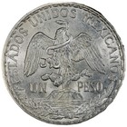 Pcgs Ms62 1913 Mexico Silver Peso Caballito Horseback Large Silver Coin 