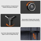 Rpnb Gun Safe  1 29 Cubic Feet      Home Safe  Biometric Fingerprint      Fireproof