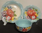 The Pioneer Woman Sweet Romance Blossom 12-piece Dinnerware Set Euc
