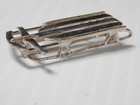 Vintage Mexican Sterling Silver Radio Flyer Style   Winter Snow Sled Pin