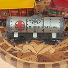 Lionel 5pc Vintage Style Model Train Cars Mixed Lot Multicolor Hopper   Tank