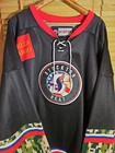 Stockton Heat Jersey Military Appreciation Ccm Minor League Hockey Ahl Men s Xl 