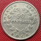 Costa Rica 1948 Copper-nickel 50 Centimos  One Year Type  Km  176
