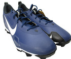 Nike Force Trout 9 Keystone Baseball Cleats Mens Sz 12 Blue White Molded