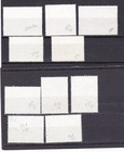Papua New Guinea Stamps  558  562  567-569  571  575-576  584  593  used 
