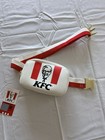 Kfc White Red Belt Bag Fanny Pack With Adjustable Strap Logo Accent Brand Card