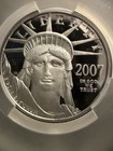 2007 W  50 Platinum American Eagle 1 2 Oz Statue Of Liberty Proof Pcgs Pf69dcam
