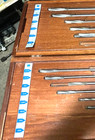 Lavallee   Ide Inc  Straight Flute Metalworking Reamer Set In Wooden Case   30