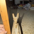 Ancient Egyptian Anubis Statue Rare Pharaonic Jackal God Figurine Antiquity Bc