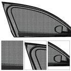 2 Pack Car Window Side Screen Sun Mesh Shade Cover Magnetic Sunshade Visor Usa 