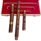 New Irish Professional Rosewood D Flute 4 Piece Natural Finish With Wooden Case