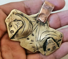 Rare Ancient Viking Celtic Bronze Amulet Pendant Artifact Authentic Stunning