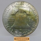 1962-d Franklin Half Dollar  90  Silver  Au -  c62714nq