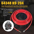 For Flexshaft Cable Assembly 64348 Ridgid K9-204  5 16  X 70 Ft Sheath Couplings