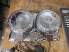 Vtg Heatmaster Double Waffle Iron Style 1938 Art Deco Works W original Cord