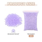 Foam Beads  4-6mm Mini Polystyrene Foam Balls  purple  29g 